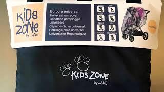 Kids Zone by Jane - Universal Plastic Raincover for strollers