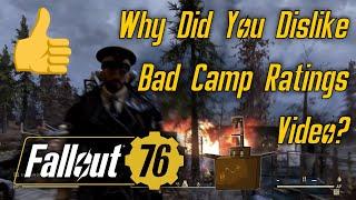 Bad Fallout 76 Camp Raidings From Lorespade Getting Too Many Dislikes From Harmless Camp Ratings