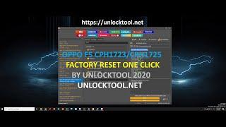 OPPO F5 CPH1723/CPH1725 FACTORY RESET NO NEED TEST POINT ONE CLICK BY UNLOCKTOOL 2020