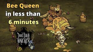 How to kill Bee Queen as Wx-78 (Electrification Circuit) - Don't Starve Together | DST