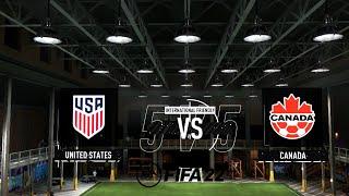 FIFA 22 USA vs CANADA 5v5 FUTSAL VOLTA FOOTBALL