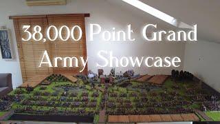 Empire: 38,000 Point Grand Army Showcase || Warhammer The Old World