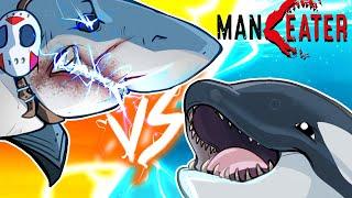 SHARK VS KILLER WHALE!!!!  - Maneater Gameplay (Part 3)