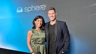 Sphere Grand Opening in Las Vegas, James Dolan & Darren Aronofsky, Celeb Reaction, U2's Debut