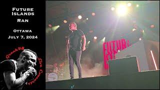 Future Islands - "Ran" - Ottawa - July 7, 2024