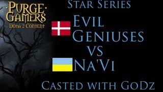 Dota 2 EG vs Na'VI Star Series w/ GoDz