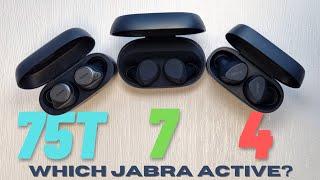 [Explained] All Differences | Jabra Elite ACTIVE | 4 vs 7 vs 75T