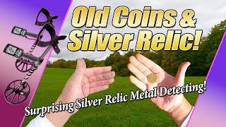 AWESOME Silver RELIC and OLD COINS Found Metal Detecting! #treasureSundays