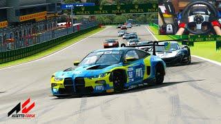 Assetto Corsa BMW M4 GT3 in Spa Francorchamps with Steering Wheel Logitech G27