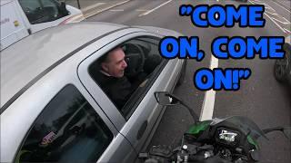 "Come On, Come On!" UK Bikers VS Stupid, Angry People and Bad Drivers #180