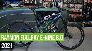 Celoodpružený elektrobicykel Raymon FullRay E-Nine 8.0 2021 / Sadesport