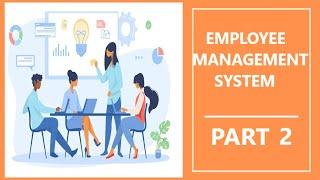 Part 2: Employee Management System using Java