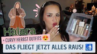 CIAO  DAS fliegt ALLES RAUS  + PLUS SIZE HERBST Outfit Inspiration von HALARA | Kontrajunkie