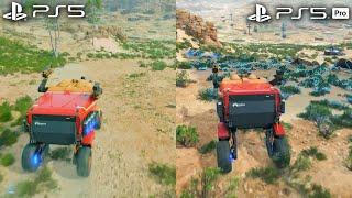 Death Stranding 2 PS5 vs PS5 Pro Comparison
