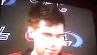 Mike Green has some interesting hair going on.