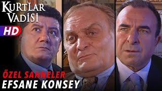 Tüm Konsey Sahneleri - Kurtlar Vadisi | Özel Sahneler