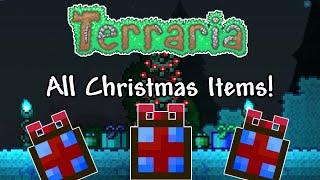 ALL Christmas items in Terraria 1.4.1!