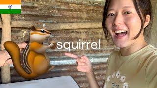 Korean Girl Eats Squirrel in Nagaland | Doyang River Camping