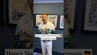 Honey Singh In Germany For Music Awards #honeysingh #honeysinghteriyadein