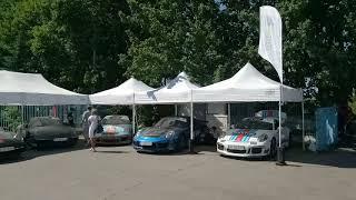 Porsche Events Carrera Time Attack. Шатры раздвижные палатки тенты для мероприятий прокат (аренда)