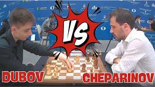 DUBOV VS CHEPARINOV II 2023 FIDE World Rapid Championship R7