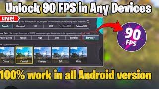 How To Unlock 90 Fps In Pubg Mobile New Update 3.5