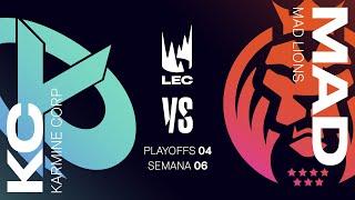 KARMINE CORP VS MAD LIONS KOI - MAPA 2 - PLAYOFFS 4 - LEC - VERANO 2024 - LEAGUE OF LEGENDS