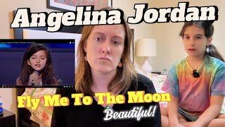 Angelina Jordan "Fly Me To The Moon" | Our First Time Hearing! REACTION