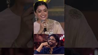 Rashmika Mandanna ️ Speech On NAGARJUNA | Kuberaa Pre-Release Event