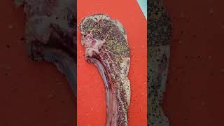 Ribeye Bone In 2 Inch Medium Rare #shorts