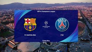 PES 2021 Dramatic Online Gameplay - PSG VS Barcelona -  PS4