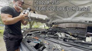 2022 F-250 Tune and Delete  DCR/CCV Instal