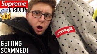 I GOT SCAMMED FOR A $350 SUPREME x CDG BOXLOGO HOODIE IN-STORE! | BLACK FRIDAY NEW YORK CITY