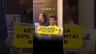 KETIKA WARGA SIPIL INI MEMPUNYAI NYALI BESAR