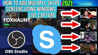 2021 OBS: Multiple Skype Screens In One Video Guide (VERY EASY GUIDE)