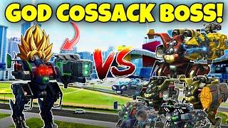  1VS6 GOD COSSACK VS 30 COSSACKS ARMY! BOSS FIGHT || WAR ROBOTS WR! ||