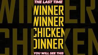 The last time you will see this in pubg??