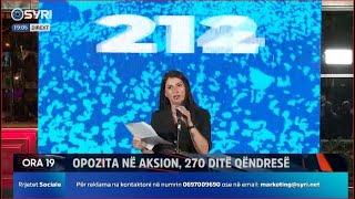 Qytetarët tubim në mbështetje të liderit të opozitës (27.09.2024)