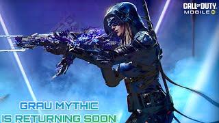 "GRAU MYTHIC" IS COMING BACK AGAIN