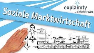 Soziale Marktwirtschaft einfach erklärt (explainity® Erklärvideo)