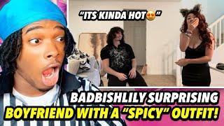 BADBISHLILY SURPRISING BOYFRIEND WITH A “SPICY” OUTFIT !!