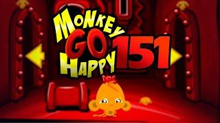 Игра "Счастливая Обезьянка 151" (Monkey GO Happy 151) - прохождение