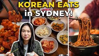 Korean Food Tour in Sydney Vlog! Bone Broth, KBBQ, Cold Noodles, Fried Chicken & More!