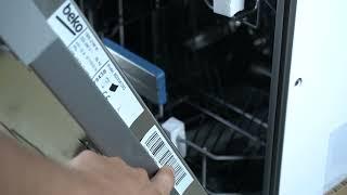 Dishwasher BEKO B300 BDIS38120Q - Where is Serial Number | Locate Serial Number