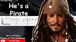 Pirates of the Caribbean Theme - He's a Pirate Guitar Tutorial