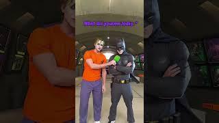 Batman is Flexible ‍️ #aismr #asmr #ai #batman #joker #shorts #artificialintelligence