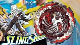 Dread Phoenix P4 .10.Fr-S SlingShock Unboxing & Test Battles! - Beyblade Burst Turbo