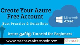 Create Your Azure Free Account | Microsoft Azure Tamil Tutorial