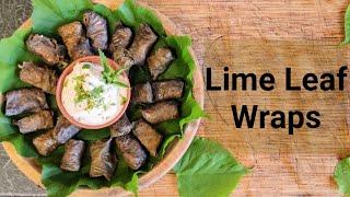 Preserving Lime (Linden) Leaves to use in Dolmade Style Wraps