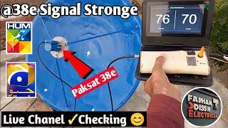 Paksat 38e New Update 2024 | Paksat C Band Signal Stronge | Paksat 38e Dish Setting 2024 | apstar7